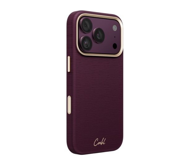 Uniq Coehl Mirelle do iPhone 18 Pro Max Magnetic bordowy - 1611999 - zdjęcie 2